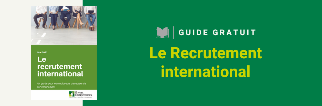 Lancement guide : recrutement international