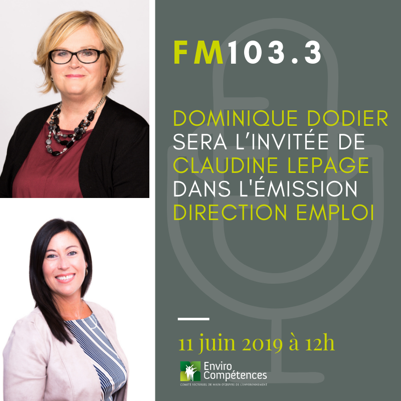 Dominique Dodier sera l’invités de Claudine Lepage sur FM103.3 !